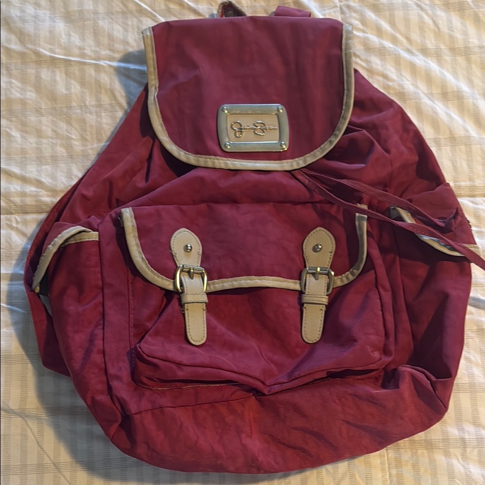 Jessica Simpson Magenta Backpack
